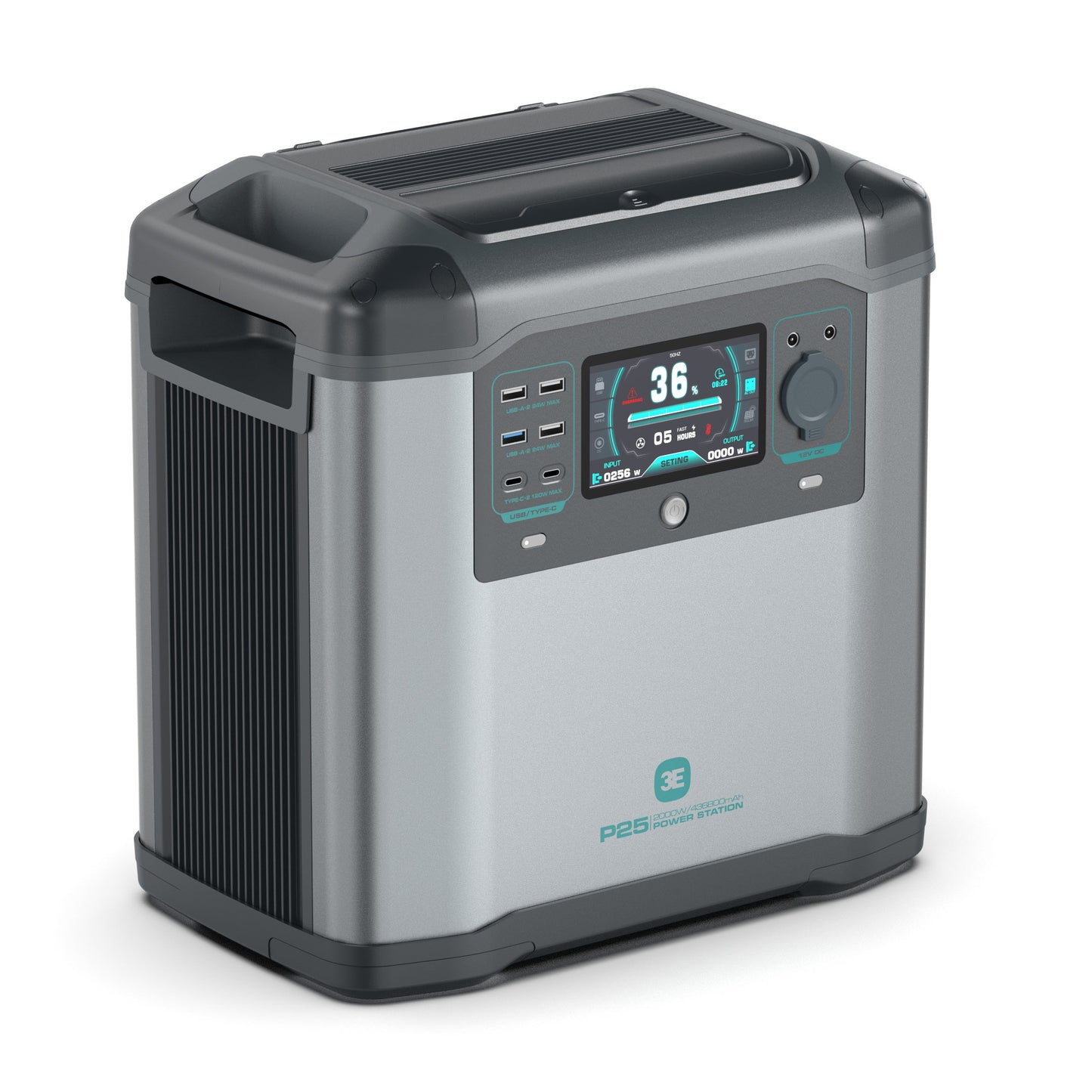 3E Wisdom série P25 - 2800w (crête 2800w) - 1 573Wh - Charge rapide 0-80% en 1H